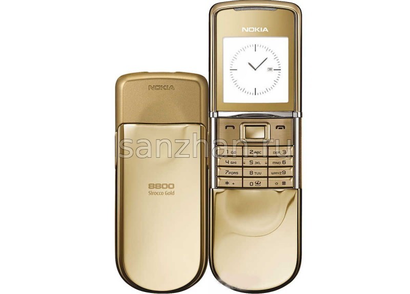 Мобильный телефон Nokia 8800 Sirocco Edition Gold REF