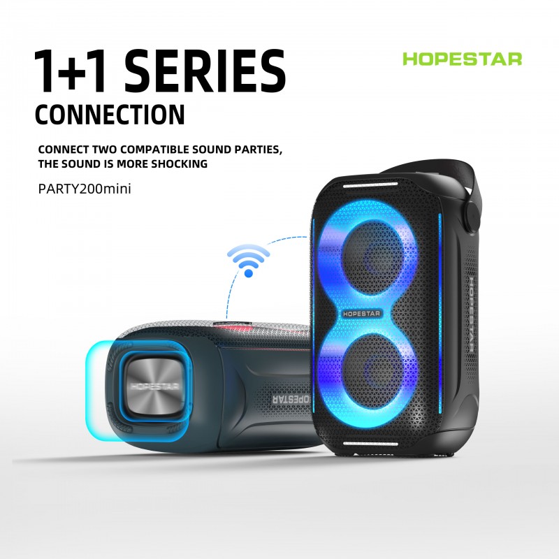 Портативная колонка hopestar Party 200 Mini с TWS