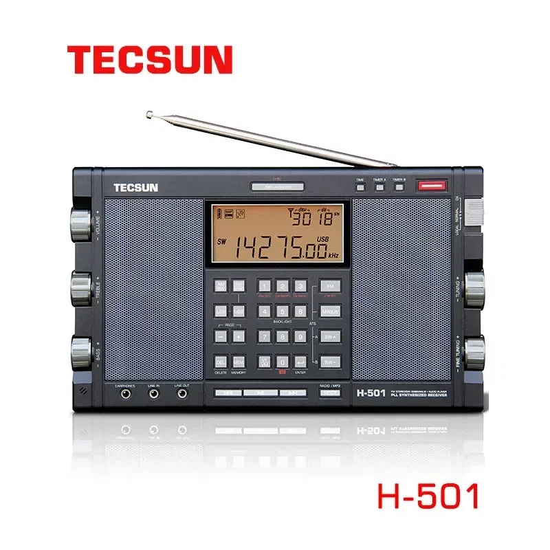 Всеволновый профессиональный радиоприемник Tecsun H-501